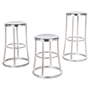 不锈钢凳子实验室无尘车间圆凳医院学校高凳工厂车间流水线工作凳