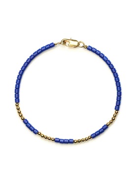 对称设计青石9k定制极细手链