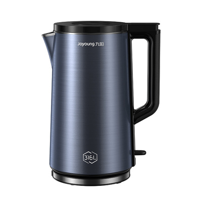 九阳电热水壶316L不锈钢2L