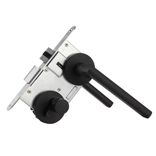 万科精装修房间门锁卧室房门锁北欧现代木门锁极简家用静音分体锁