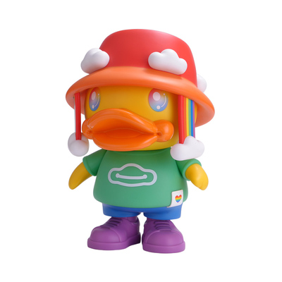B.Duck小黄鸭彩虹月系列潮玩大娃