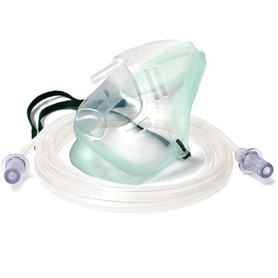 英国进口吸氧面罩氧气面罩输氧罩成人儿童家用加长吸氧管制氧机用