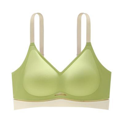 舒氧无痕内衣软支撑透气美背文胸