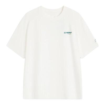 李宁运动潮流男子短袖文化衫