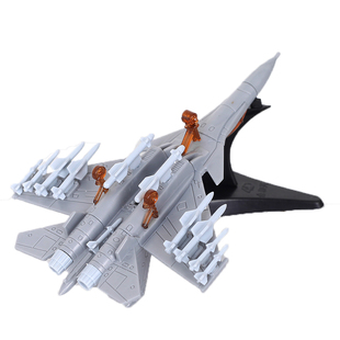 4D拼装模型飞机模型拼装成人玩具塑料战机直升机8岁以上儿童