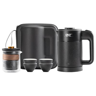 瓷绕九仙烧水壶旅行茶具