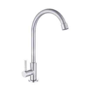 304不锈钢厨房水龙头家用洗菜盆洗碗池水槽冷热水龙头洗手池单冷