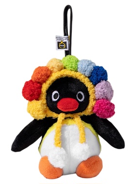 正版Pingu毛绒包挂件钥匙扣
