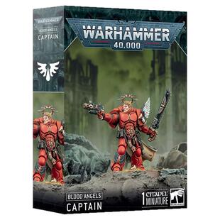 战锤40K 41-23  BLOOD ANGELS CAPTAIN 圣血天使连长 拼装模型