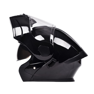 AD电动摩托车头盔3C认证揭面盔