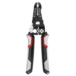 得力剥线钳电工专用工业级多功能钳子自动万用剥线钳电工工具大全