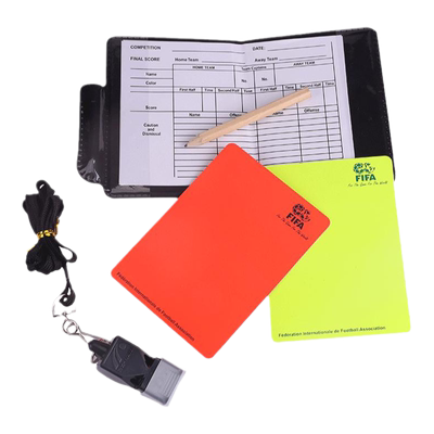足球裁判红黄牌挑边器比赛巡边旗