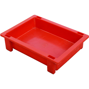 塑料周转箱长方形电池专用盒物料方盘螺丝零件盒五金工具收纳盒子