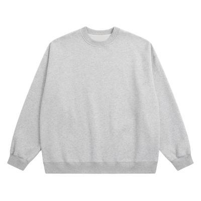 王几又工作室纯色宽松卫衣