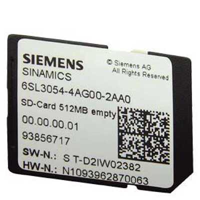 议价6SL3054-7TF00-2BA0西门子G120 SD卡512MB 6SL30547TF002BA0