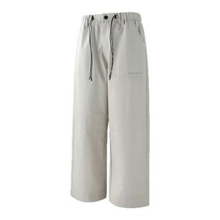 BJHG不计后果工装休闲裤子男款春季美式潮牌简约直筒宽松九分裤女