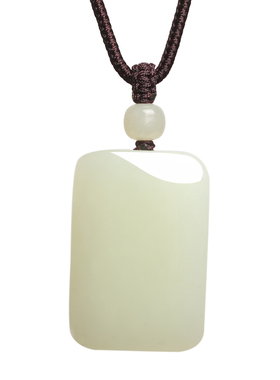 男女和田玉玉石项链玉佩挂件饰品