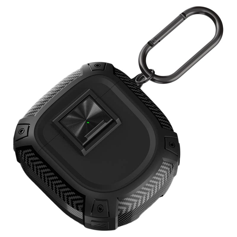 适用魔音Beats无线蓝牙耳机壳QuietComfort Earbuds Ⅱ保护套Bose大鲨3二代Ultra全包锁扣碳