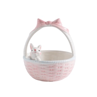 YOOFUN萌萌兔子新年果篮可爱家居装饰品乔迁礼物新年礼物