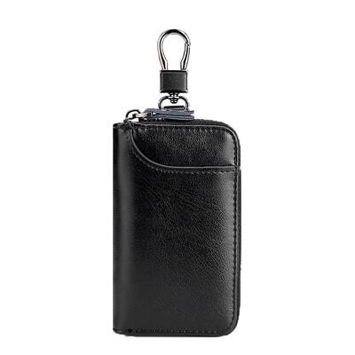 牛皮通用商务简约大容量车钥匙包