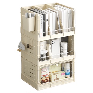 书立书架学生桌面收纳盒桌下书本收纳置物架可拆卸重叠书立架带笔筒书夹挡板固定书本书档分隔板防倒放书神器