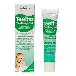 欧洲直邮Nelsons宝宝出牙凝胶精致缓解出牙疼痛舒适安抚情绪口服