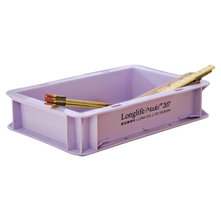 longlife多巴胺桌面收纳盒办公桌面整理盒客厅家用可堆叠收纳盒