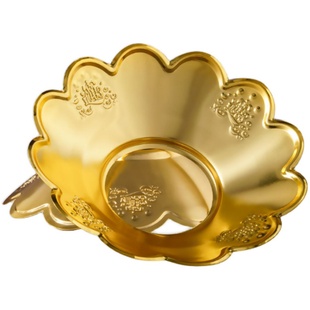 加厚合金香炉围供佛家用香灰托供奉佛香接灰防香灰掉落盘佛具用品