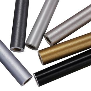 不锈钢金属拉丝冰箱贴纸防水银色冰箱门外壳翻新电梯遮丑专用贴膜