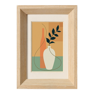 简约北欧实木相框摆台6寸10照片支架框架7寸相片儿童装裱a4六寸8