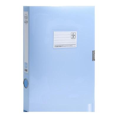 档案盒文件资料盒塑料透明办公室资料收纳盒高颜值桌面高级感