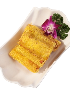金丝虾卷黄金面线虾油炸小吃海鲜食材半成品炸虾仁虾条千丝万缕虾