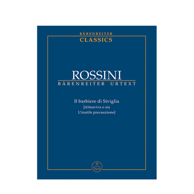 罗西尼 塞维利亚的理发师 研习小总谱 非演奏用谱 骑熊士原版乐谱书 Rossini Gioachino The Barber of Seville Study Score TP411