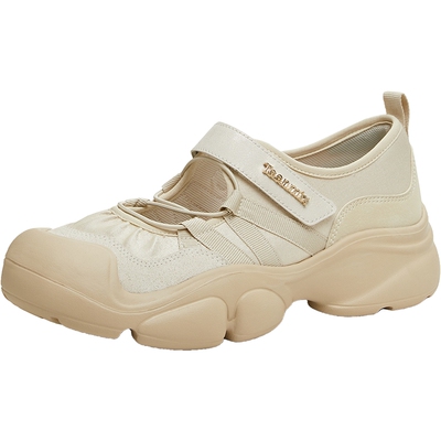 天美意厚底运动芭蕾玛丽珍女户外休闲浅口单鞋2026春新款CKY07AQ6