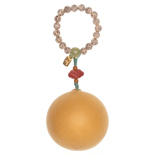 手捻文玩鸡蛋葫芦天然手把件星月菩提盘玩创意新中式胖墩挂件男女