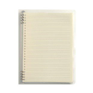 三年二班 活页英语本笔记本子可拆卸加厚b5英文本小学生初中生单词本大学生考研笔记整理超厚16开活页纸替芯