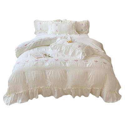 特价款泡泡纱纯棉水洗棉四件套