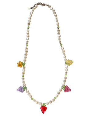 sanni活力柑橘925银巴洛克珍珠