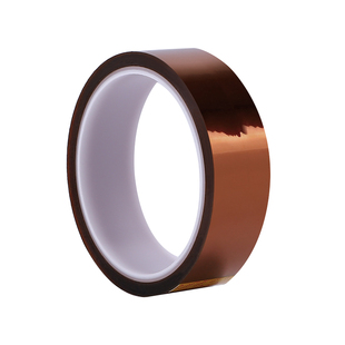 明慎金手指高温胶带0.06聚酰亚胺胶带茶色线路板热转印PI电池胶带