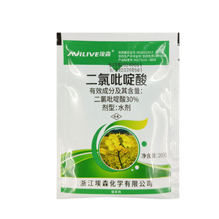 埃森30%二氯吡啶酸 油菜田专除阔叶杂草刺儿菜小飞蓬大巢菜除草剂