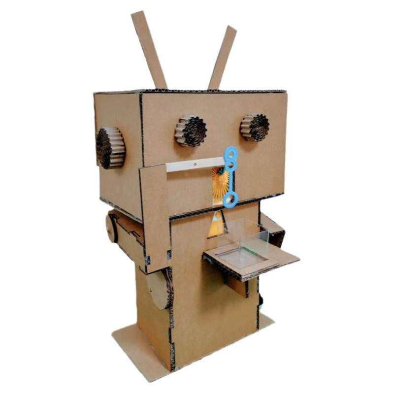 智能科学制作立体作品幼儿玩教具
