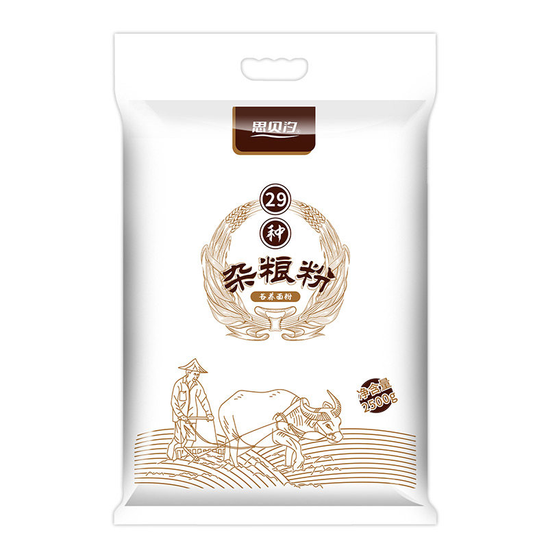 杂粮面粉荞麦面粉现磨五谷粗粮面粉营养混合面粉水饺馒头窝头面粉
