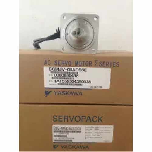 议价750W安川伺服（带刹车）SGMJV-08ADE6ESGDV-5R5A01A全新现货