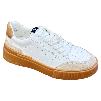 ASH低帮厚底拼色百搭小白鞋