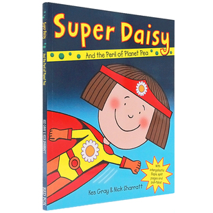 进口英文原版绘本 Super Daisy 黛西鬼马精灵 吴敏兰书单推荐 Nick Sharratt 幼儿童启蒙早教英语读本图画故事书 幼小衔接必备书籍
