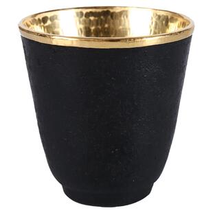 纯手工铁包银铁包金主人杯功夫茶品茗杯茶杯铃铛杯高端礼品茶具