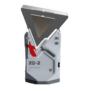 蓝箭造办 朱雀二号遥二运载火箭蒙皮珍片纪念雕塑航天文创模型