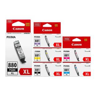佳能原装PG-880PGBK黑色 TS708 TS6180 TS6280 TS8180 TS8280 TS9180 TS9580 TR8580 TS8380  TS6380 881墨盒