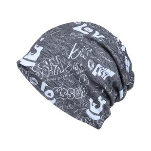 男士包头帽春夏秋百搭冷帽潮时尚舒适堆堆帽头巾帽双层薄款套头帽