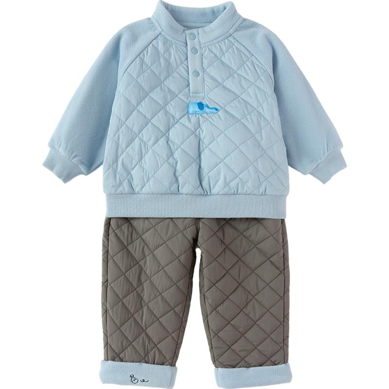 巴拉巴拉男童运动套装宝宝衣服冬